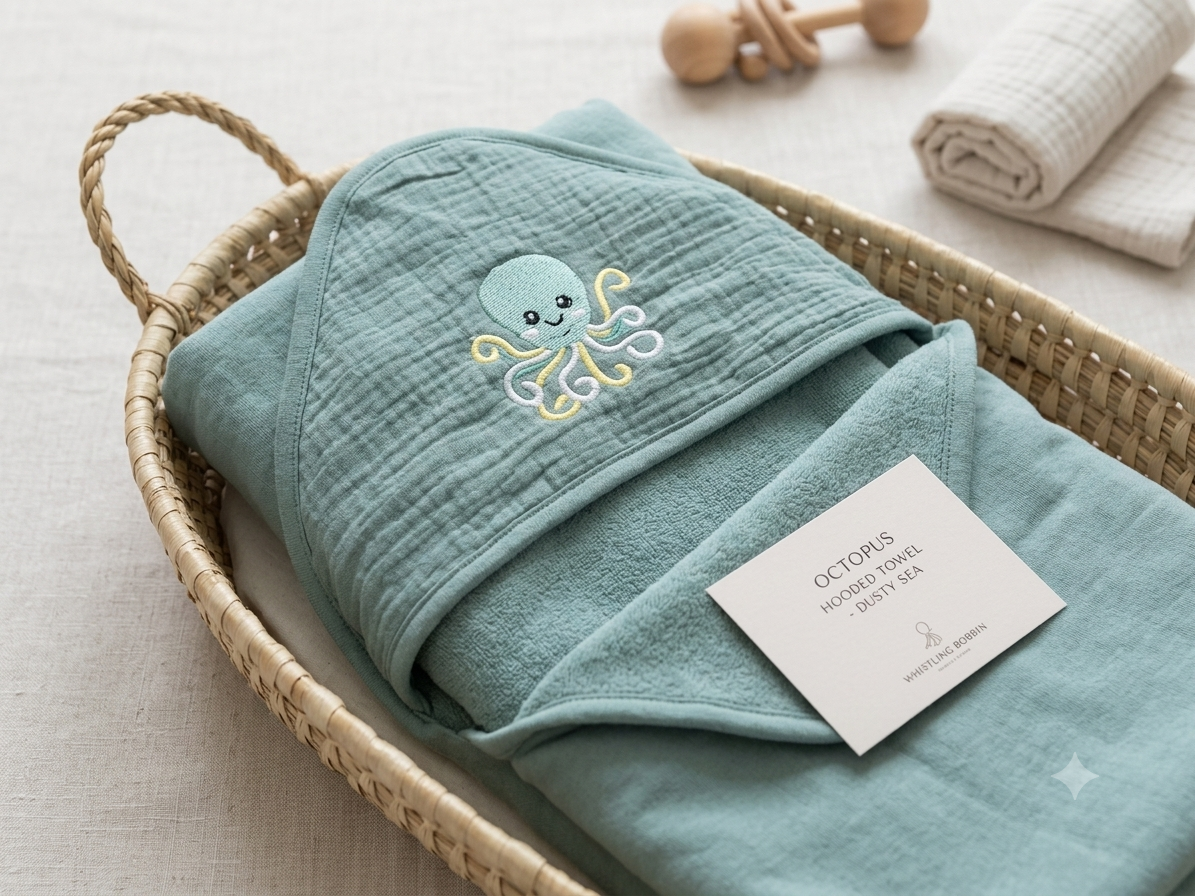 Under The Sea Adventure Custom Embroidered 4 piece gift set