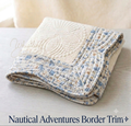 Wholesale blanks Nautical Heirloom Quilt 35x46