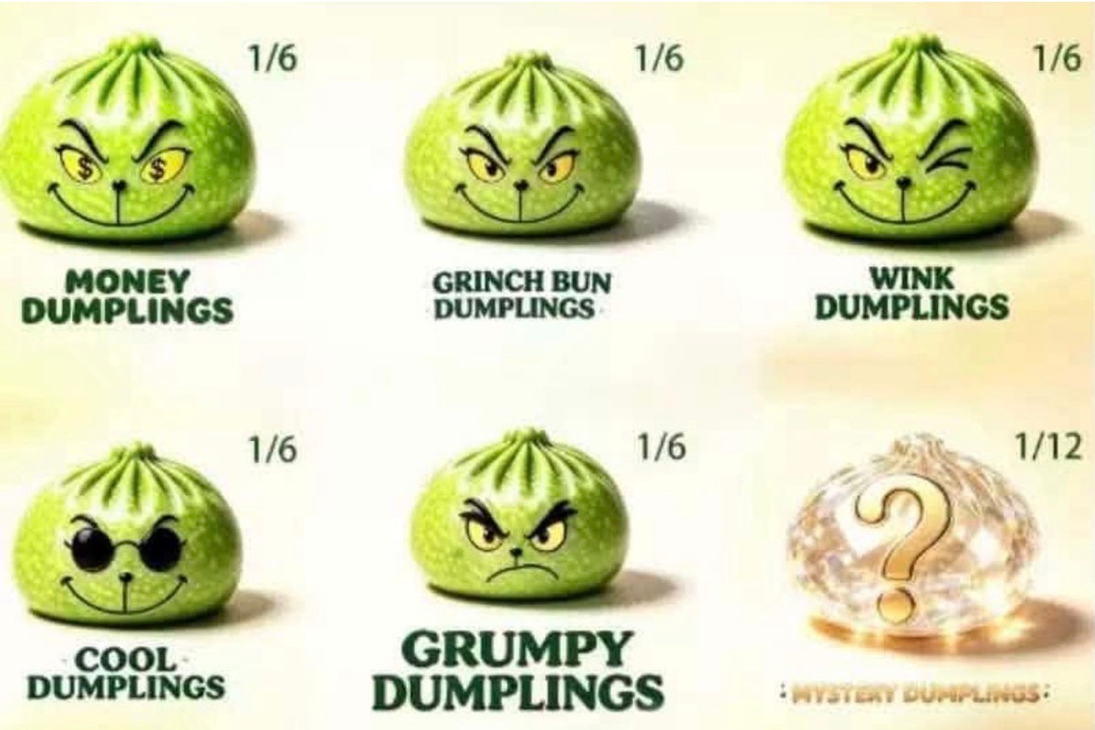 GRINCH Mystery Sensory Dumpling