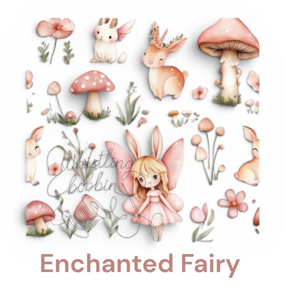 BLANKS NEW Enchanted fairy Heirloom Quilt 35x46