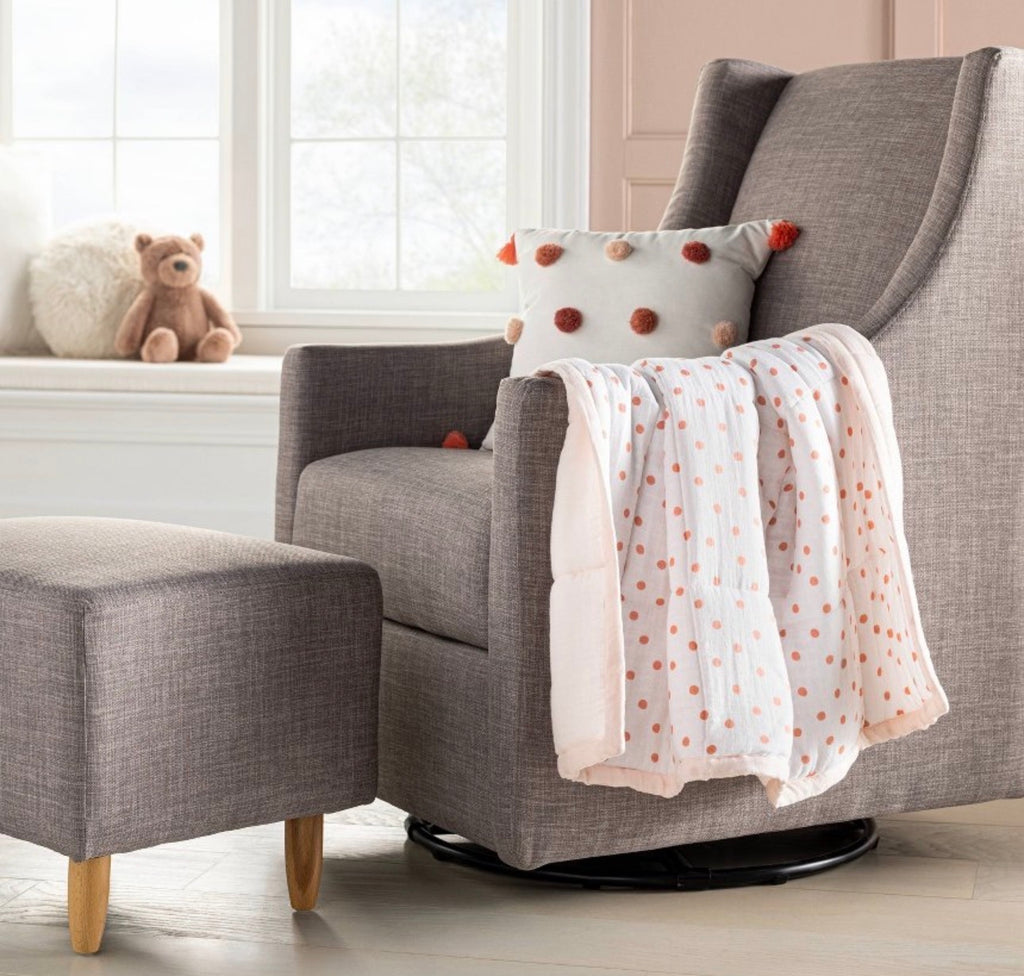 MUSLIM Soft Pink Baby Quilt 58X42