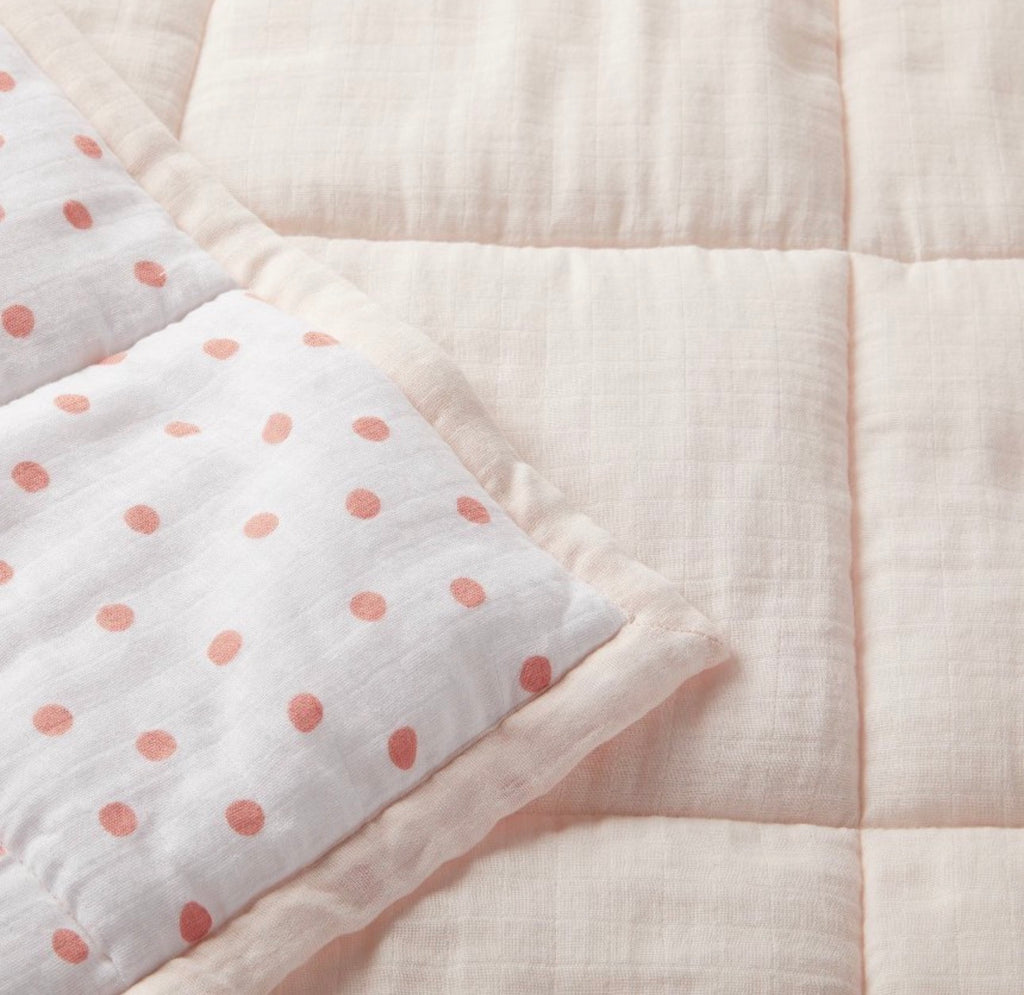 MUSLIM Soft Pink Baby Quilt 58X42