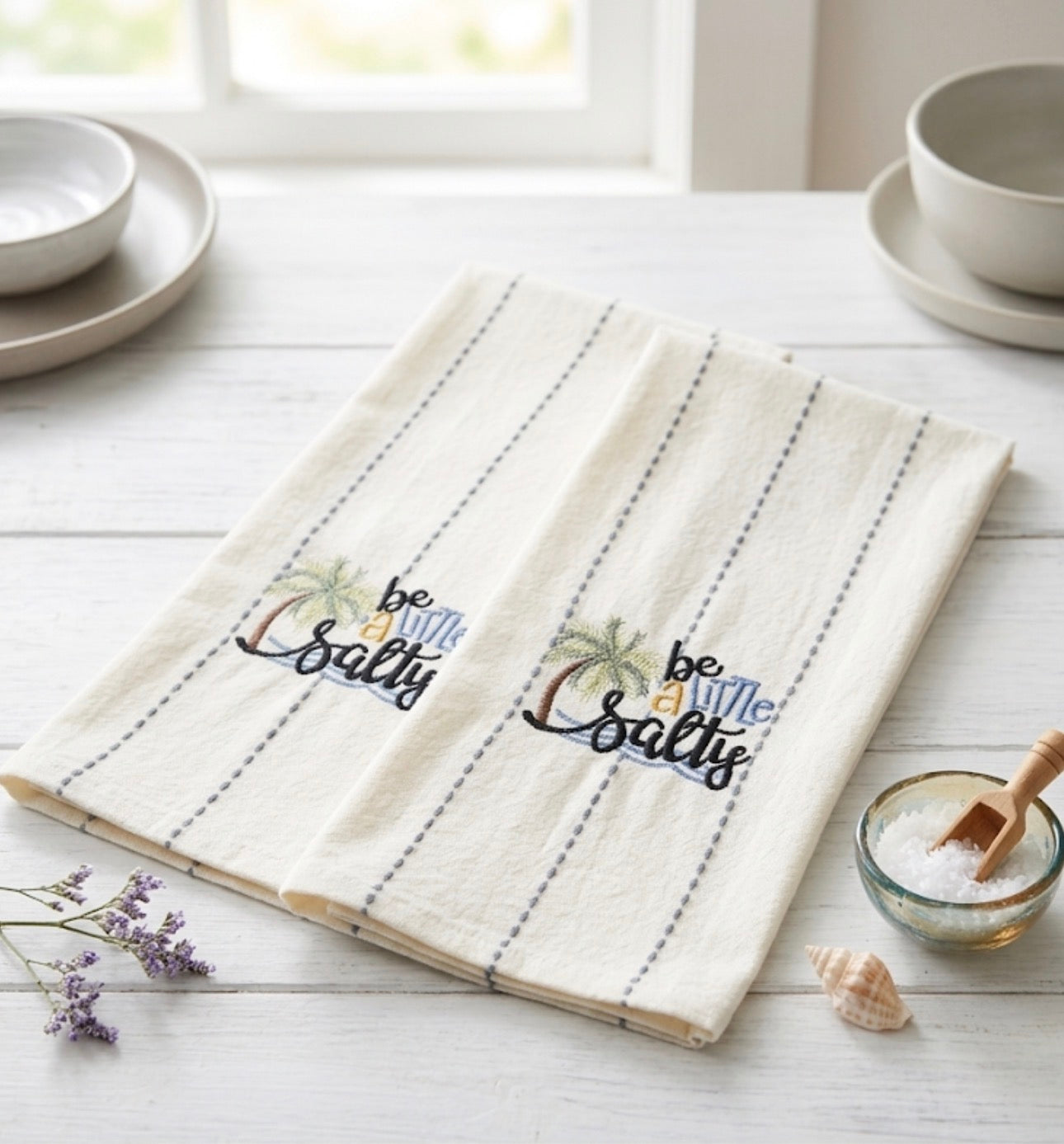 BE A LITTLE SALTY Hand Towel SET