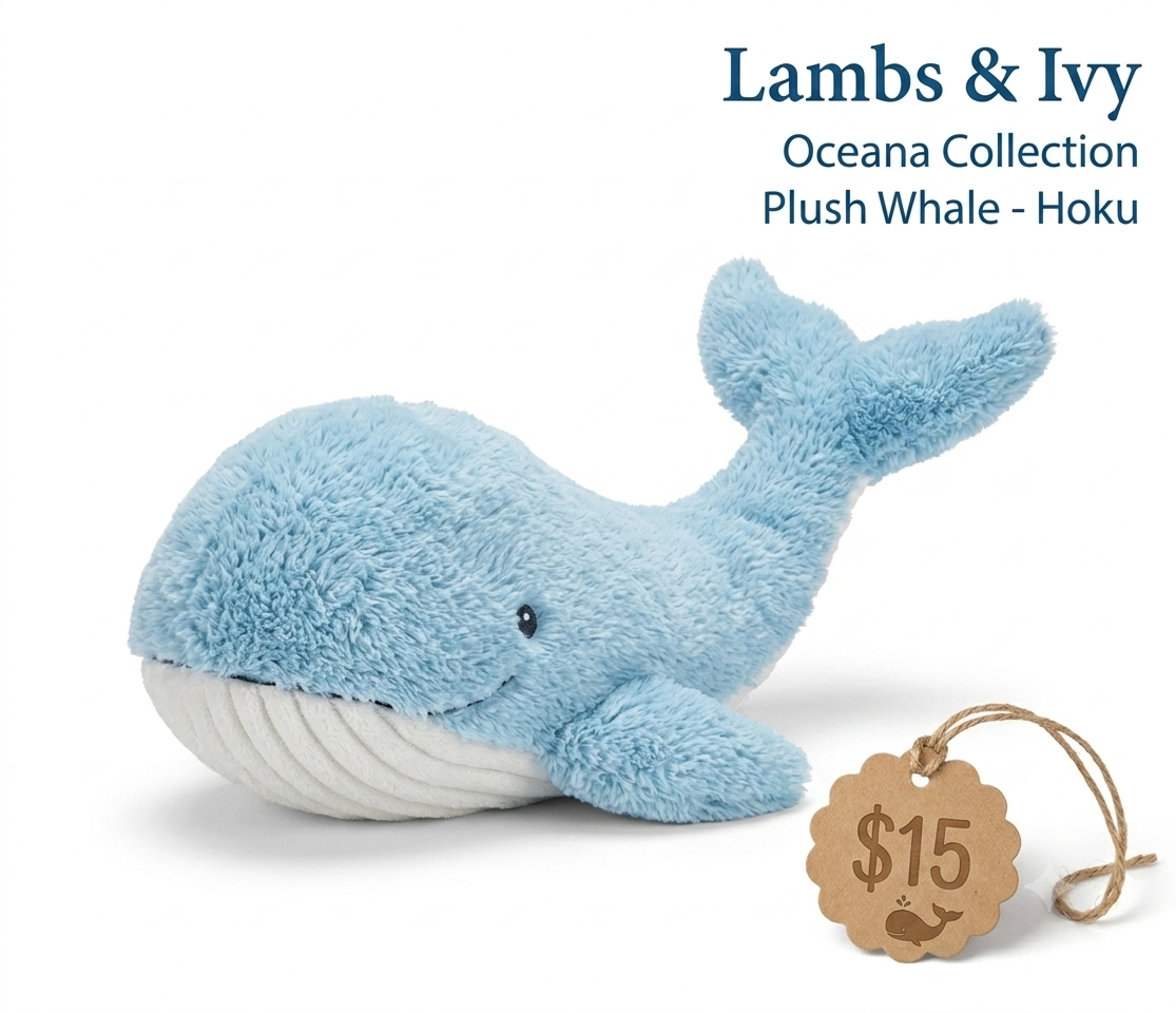 Lambs and Ivy Hoku the whale