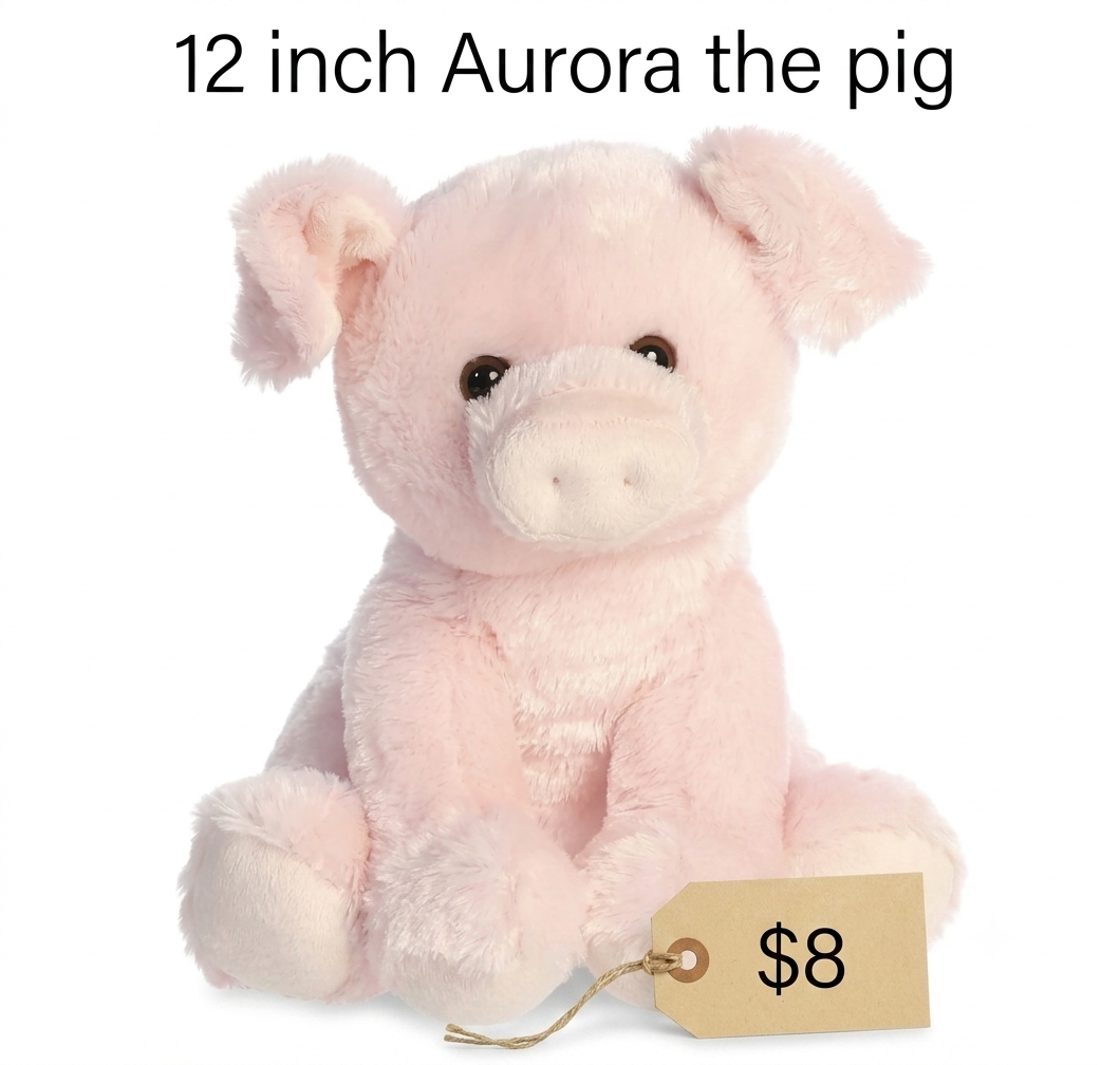 12" Aurora the Pig