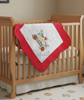 NEW PLAYER IN TOWN Custom Embroidered Sports Heirloom Quilt