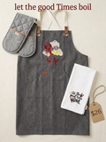 Let the Good Times Boil Crafish 3 Apron Set
