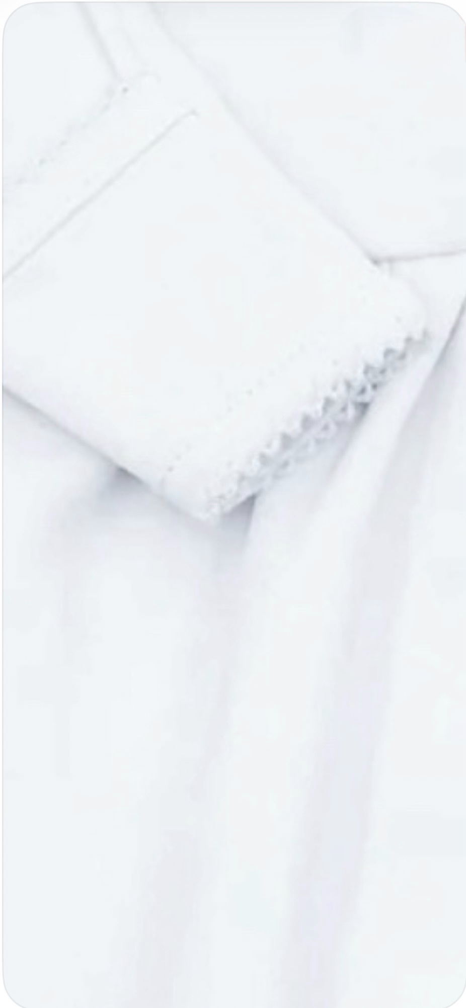 Wholesale Picot Trim Newborn Sleeper White / White